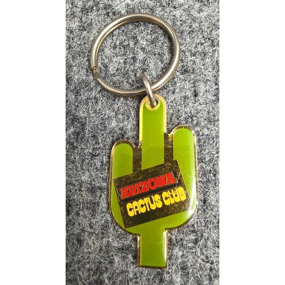 Arizona Cactus Club Keychain - Picture 1 of 4
